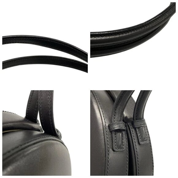 LOEWE - Black Leather Handbag 723-072225 - Picture 8 of 14